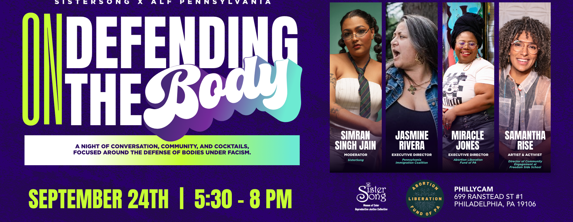 On Defending the Body- Podcast and Fundraiser
